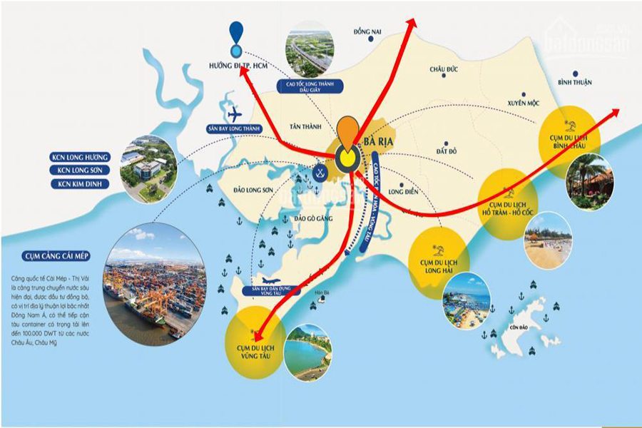 Khả năng kết nối của cảng Cái Mép với các khu vực
